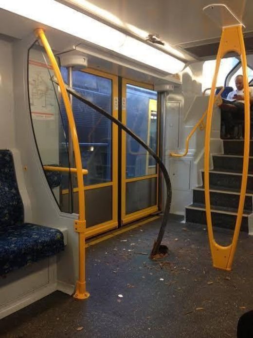 Инцидент в австралийском поезде