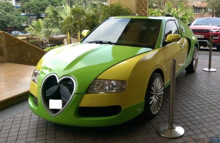 Пародия на Bugatti Veyron из Индии