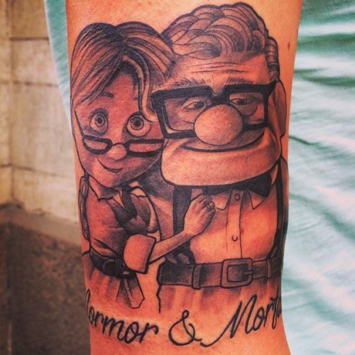 Татуировки поклонников Pixar