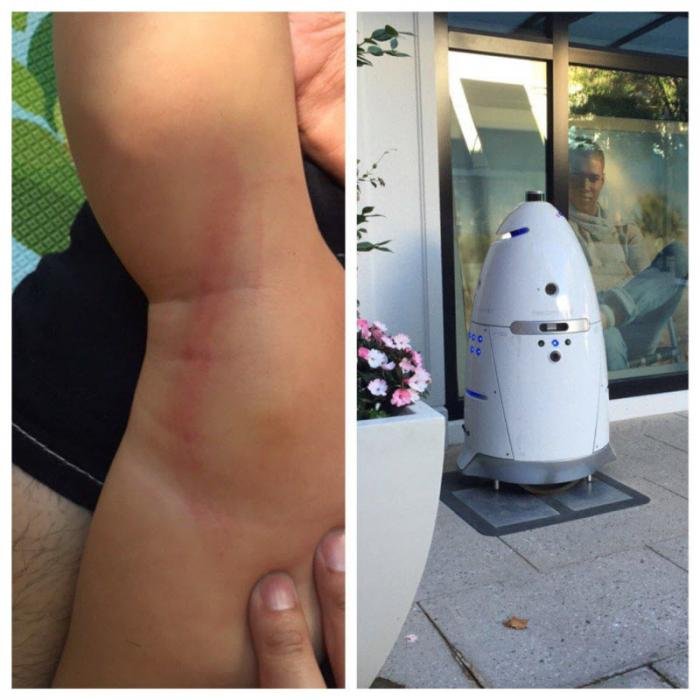 Робот-охранник, переехавший ребенка в торговом центре, нарушил закон Азимова