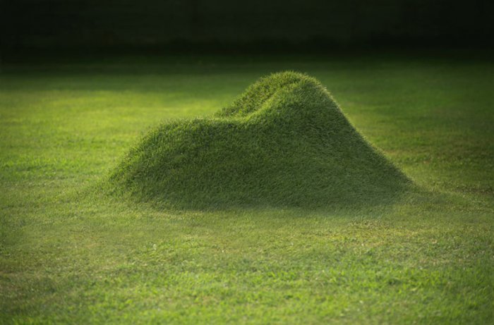 Травяное кресло TERRA - вырасти свой холмик для раздумий