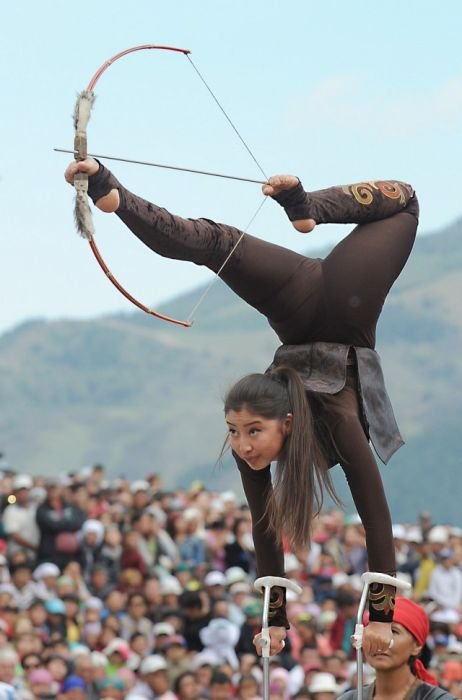 Церемония открытия Всемирных игр кочевников в Кыргызстане