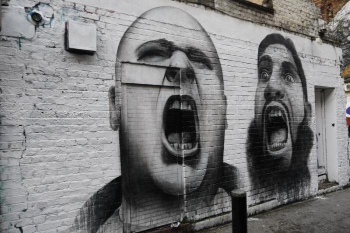 Граффити Лондона как часть городской культуры