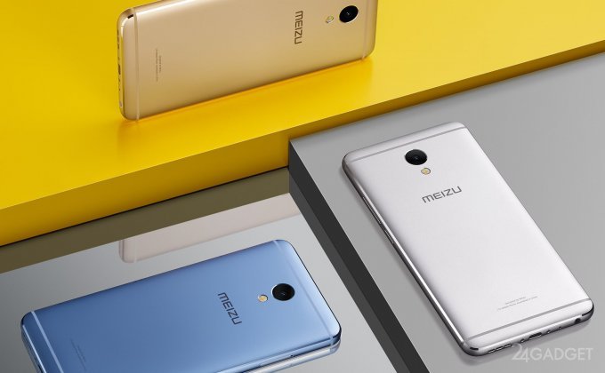 Представлен доступный фаблет из металла Meizu M5 Note