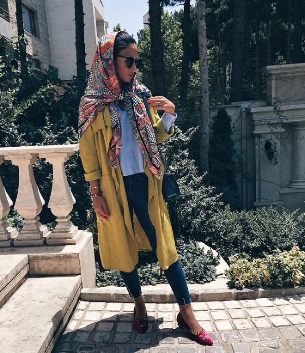 Иранские модницы в хиджабах