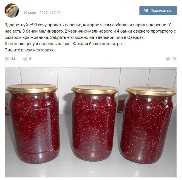 Мальчик сварил и продал варенье, чтобы купить ящерицу :)