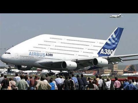 САМЫЙ БОЛЬШОЙ пассажирский САМОЛЕТ в МИРЕ !!! Airbus A380