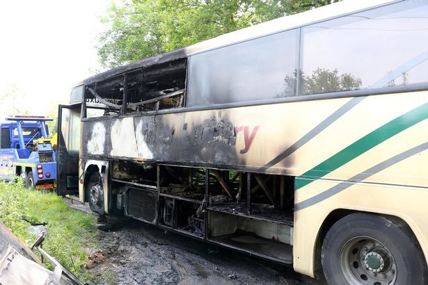 Школьник спас одноклассников из горящего автобуса
