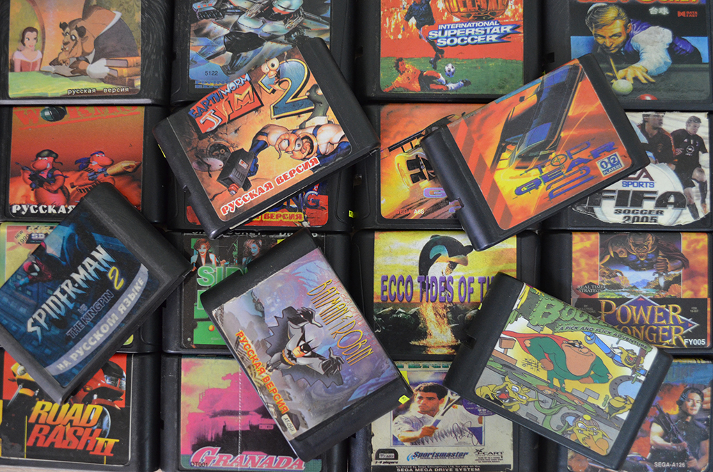 Ностальгия по играм на картриджах для приставки «SEGA Mega Drive 2»