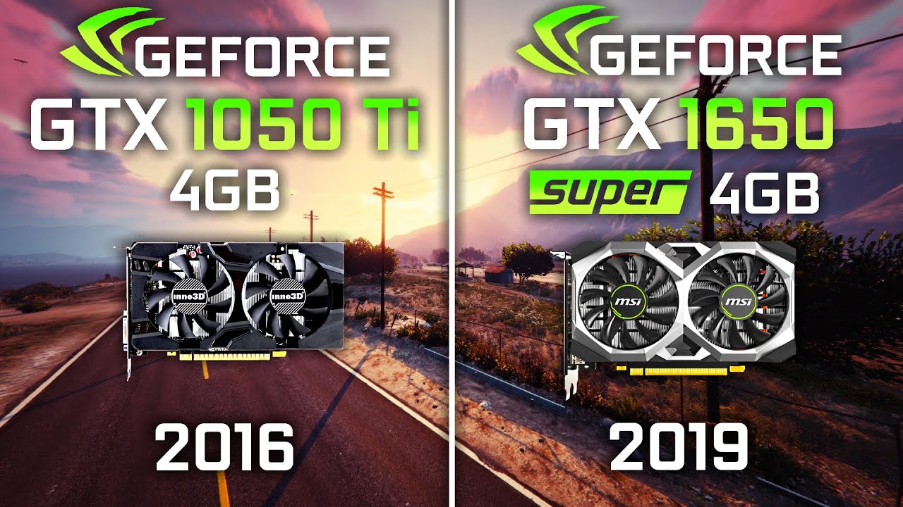 ФПС ТЕСТ - GTX 1050 Ti vs GTX 1650 Super Test in 10 Games