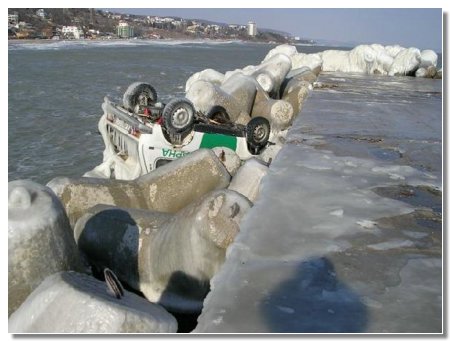 Как замерзает море (8 фото)