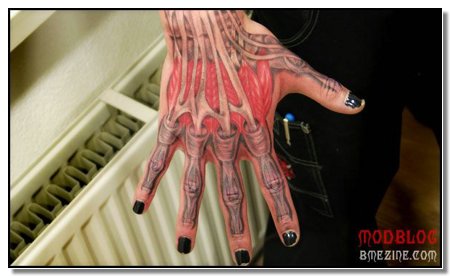 Анатомические татуировки (17 фото)