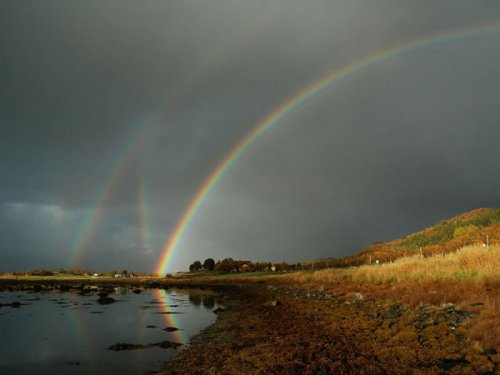 Сразу 6 радуг над Норвегией