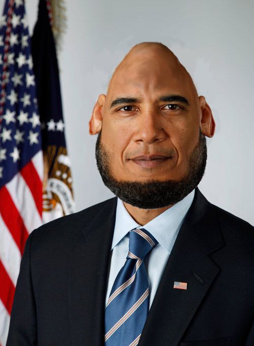 Зарубежные фотожабы на портрет Обамы (37 штук)