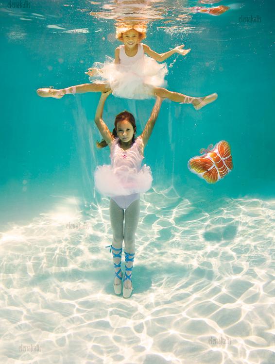 Волшебство под водой. Фотограф Elena Kalis