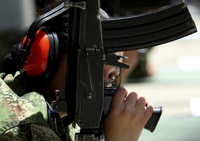 Женская военная школа. Колумбия