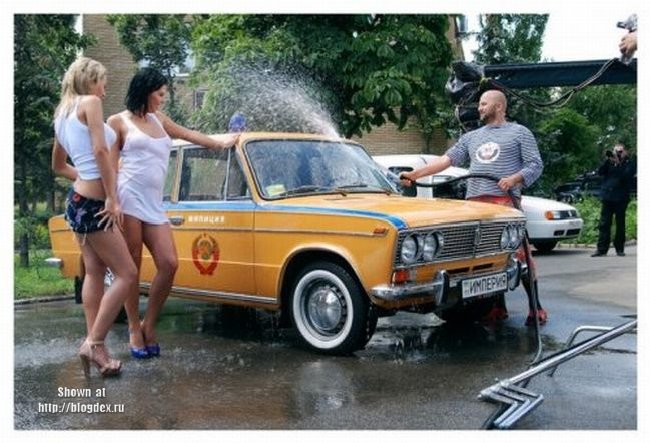 Помыли Вазик...