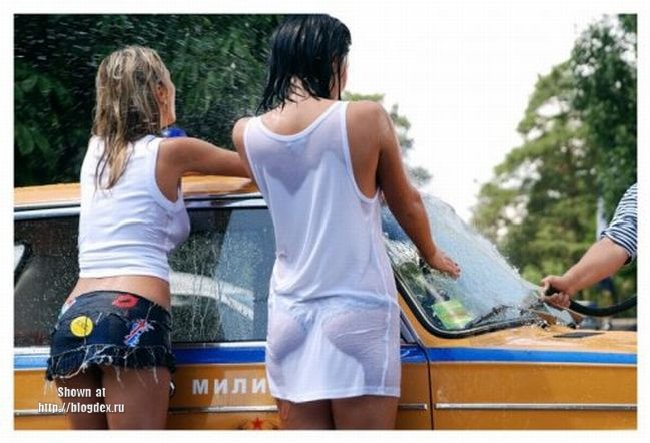 Помыли Вазик...