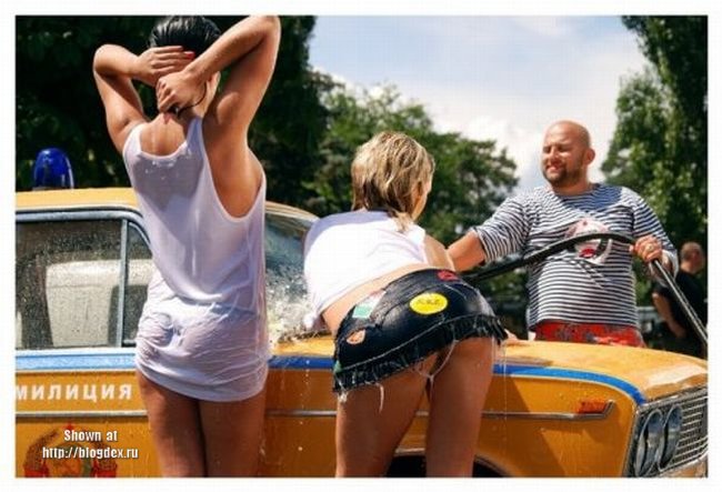 Помыли Вазик...