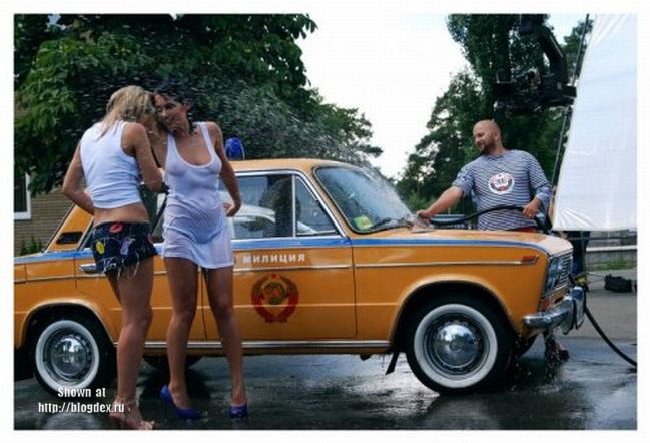 Помыли Вазик...