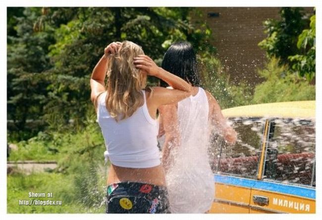 Помыли Вазик...