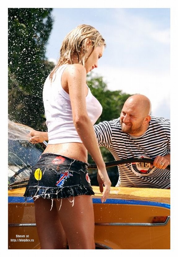 Помыли Вазик...