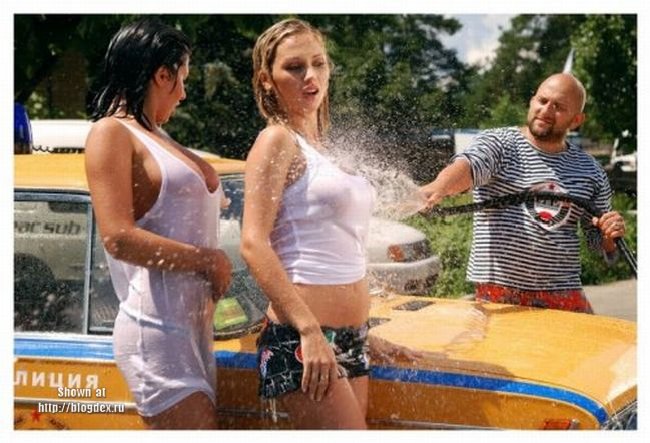 Помыли Вазик...