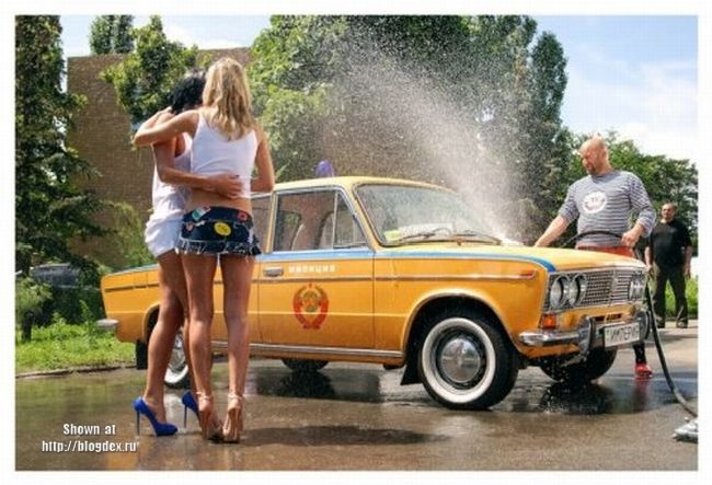 Помыли Вазик...