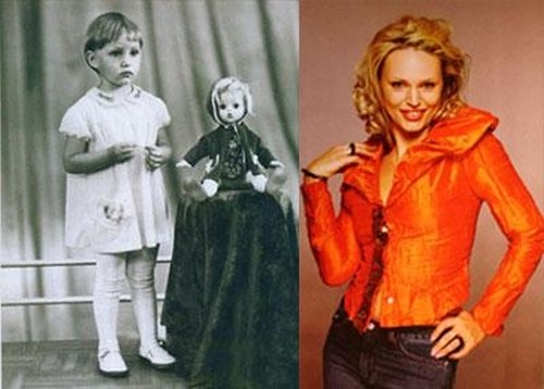 Известные в детстве