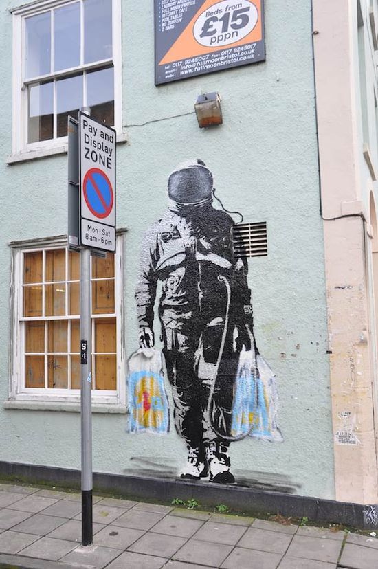 Прикольные граффити