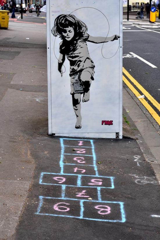 Прикольные граффити