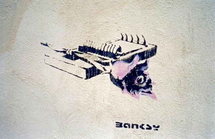 Прикольные граффити