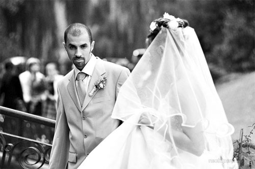 Прикольные свадебные фото