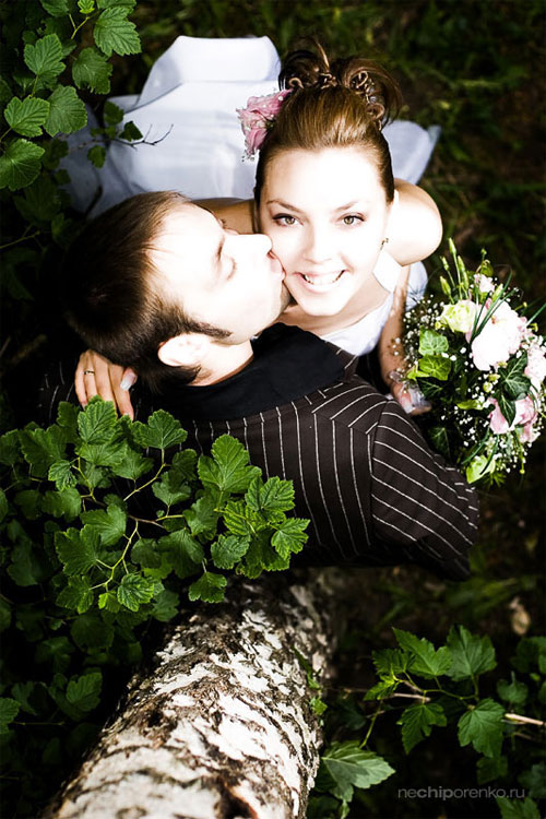 Прикольные свадебные фото