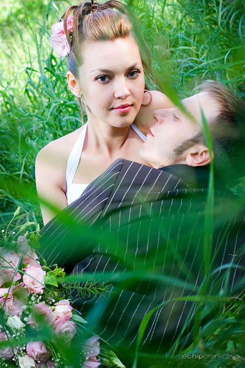 Прикольные свадебные фото