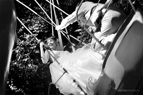 Прикольные свадебные фото