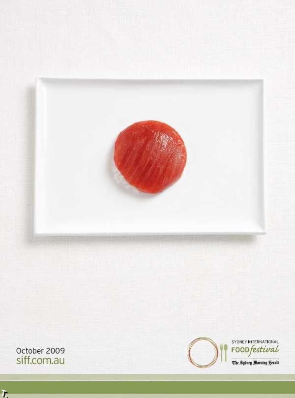 Флаги из еды