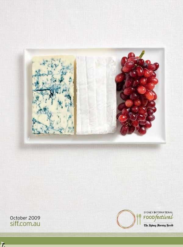 Флаги из еды