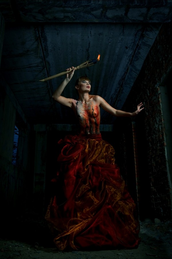 Прикольный бодиарт (Ню)