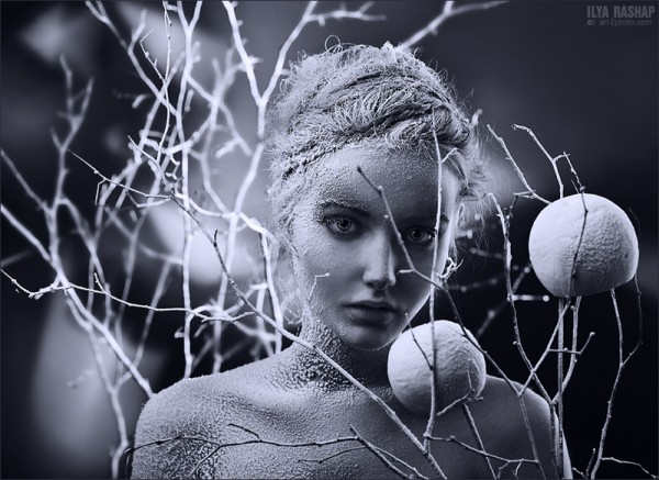 Прикольный бодиарт (Ню)