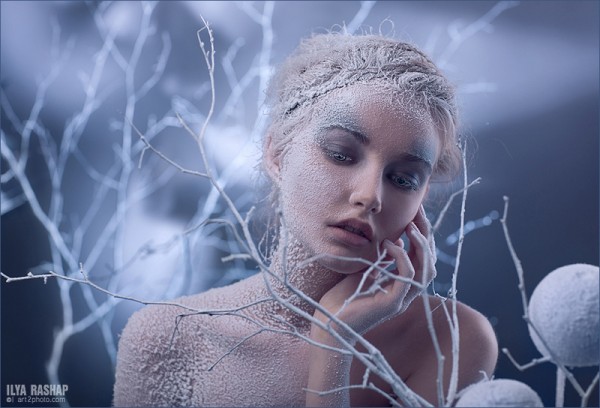 Прикольный бодиарт (Ню)