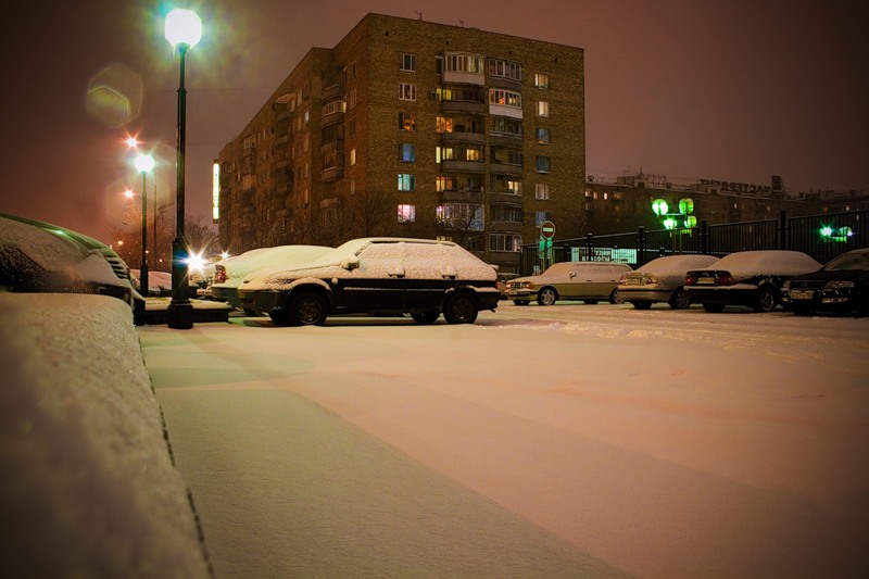 Зима в городе (18 фото)