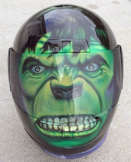 Прикольные мотоциклетные шлемы