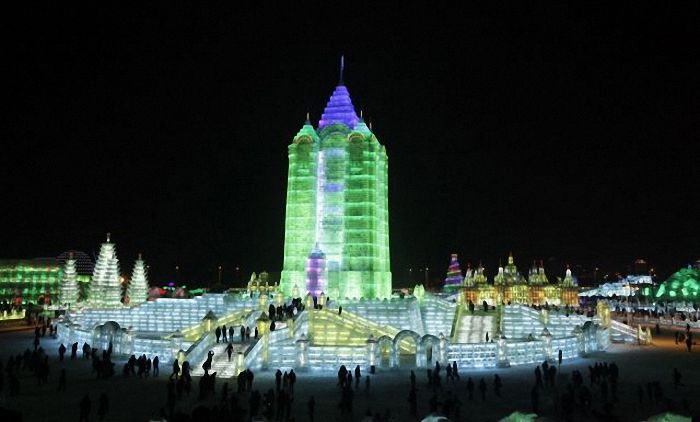 Ледяное искусство в Китае