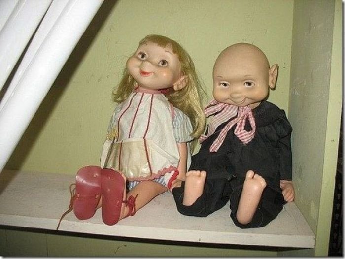 Некрасивые и ужасные куклы