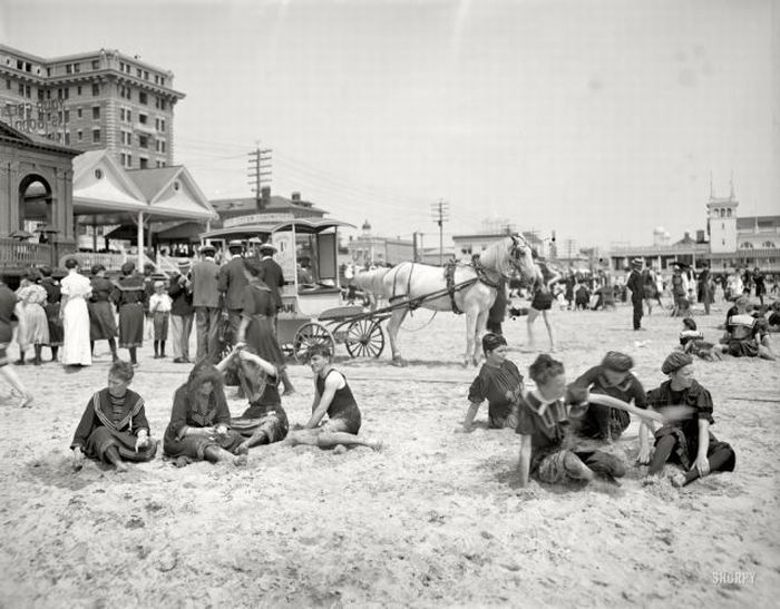 Пляжы 1900-1920 гг