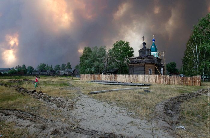 Пожары в России (77 фото)