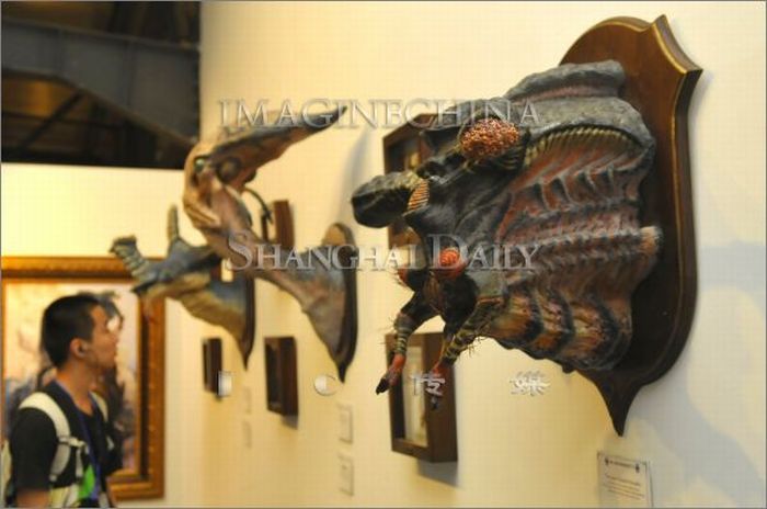 Выставка кино-героев в Китае