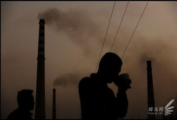 Проект фотографа Лу Гуанг "Антропогенное загрязнение в Китае"