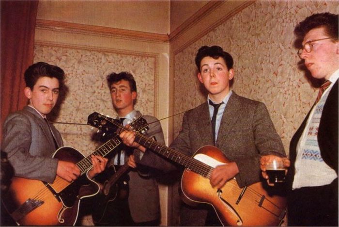 Ранние фотографии Beatles